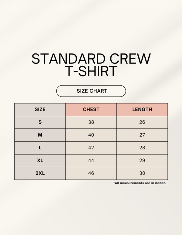 Unisex Standard Crew T-Shirt | BAS KAR BHAI