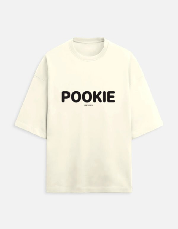 img_f95e6330085f91.jpg Pookie | Unisex Oversized Meme Tee